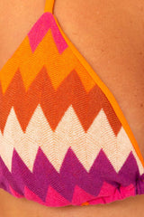 BIKINI TRIANGOLO DONNA  ARANCIO 2520 ARANCIO PEPITA 