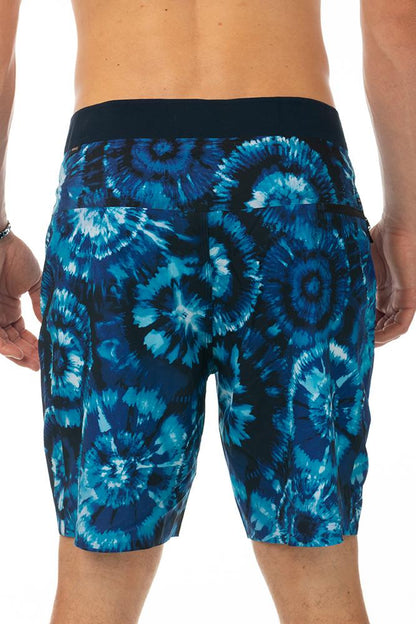 BOXER Uomo RIP CURL senza elastico  LUNGO Blu