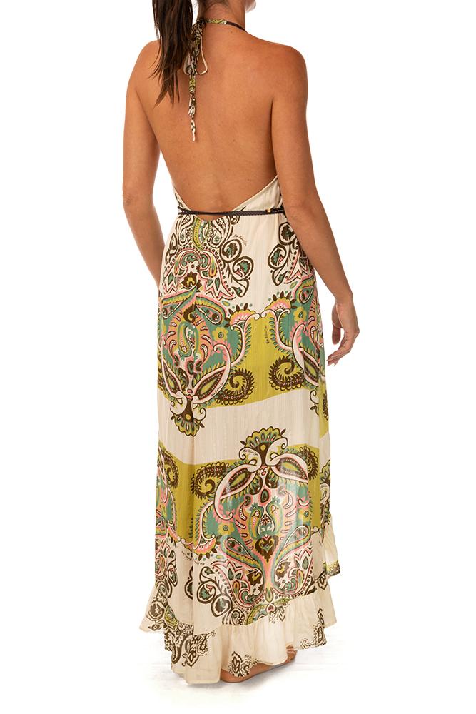 ABITO DONNA  VERDE V5010D INRO MISS BIKINI 