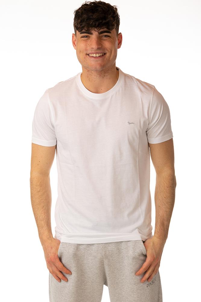 MAGLIA Uomo HARMONT&BLAINE T-SHIRT   Bianco