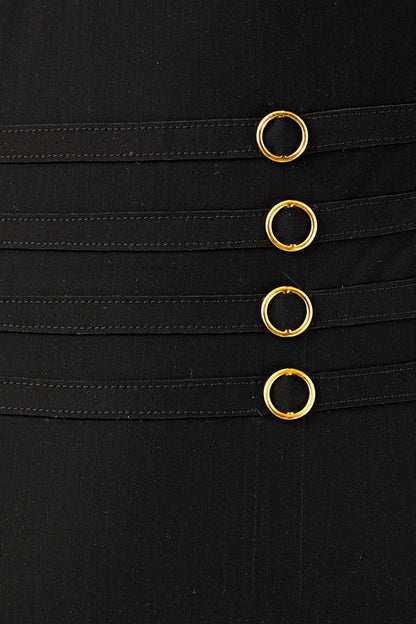 INTERO Donna CHARMLINE con ferretto Coppa C slip coprente Nero