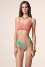 BIKINI BRASSIERE DONNA  ARANCIO MF25-0503 CR ME FUI 