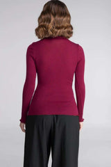 MAGLIA AUTUNNO/INVERNO DONNA  ROSSO