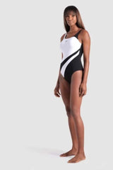 INTERO  IMBOTTITO DONNA  NERO/BIANCO 008125 510 ARENA 