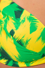 MIX REGGISENO FERRETTO DONNA  VERDE/GIALLO ANTEAFAN BRASILE BE BEACH 