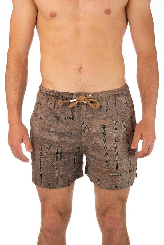 BOXER MOLLA UOMO  MARRONE MLBC ESSAWHIRA TOOCO 