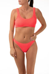 BIKINI BRASSIERE DONNA  CORALLO JUSTINE NAIDA CORALLO BANANA MOON 