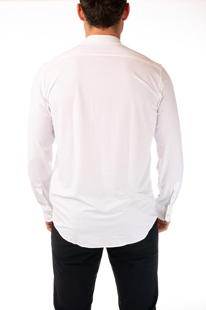 MAGLIA CAMICIA UOMO  BIANCO 24250 09 RRD 
