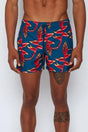 BOXER Uomo SUNDEK con elastico  CORTO Blu