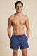 BOXER Uomo RED con elastico  CORTO Blu