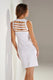 ABITO Donna PAIN DE SUCRE   CORTO Bianco