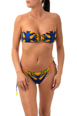 BIKINI FASCIA DONNA  BLU AQ61225 EVOLUTION Acquadicocco 