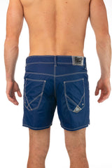 BOXER PIATTO UOMO  BLU NAVY BEACHPOCKET NAVY ROY ROGER'S 