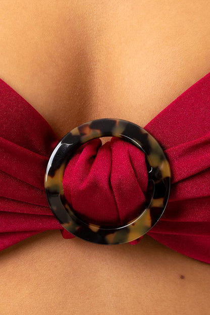 BIKINI COPPA C BORDEAUX OF/201/H6 GRANATA OLIVIA 