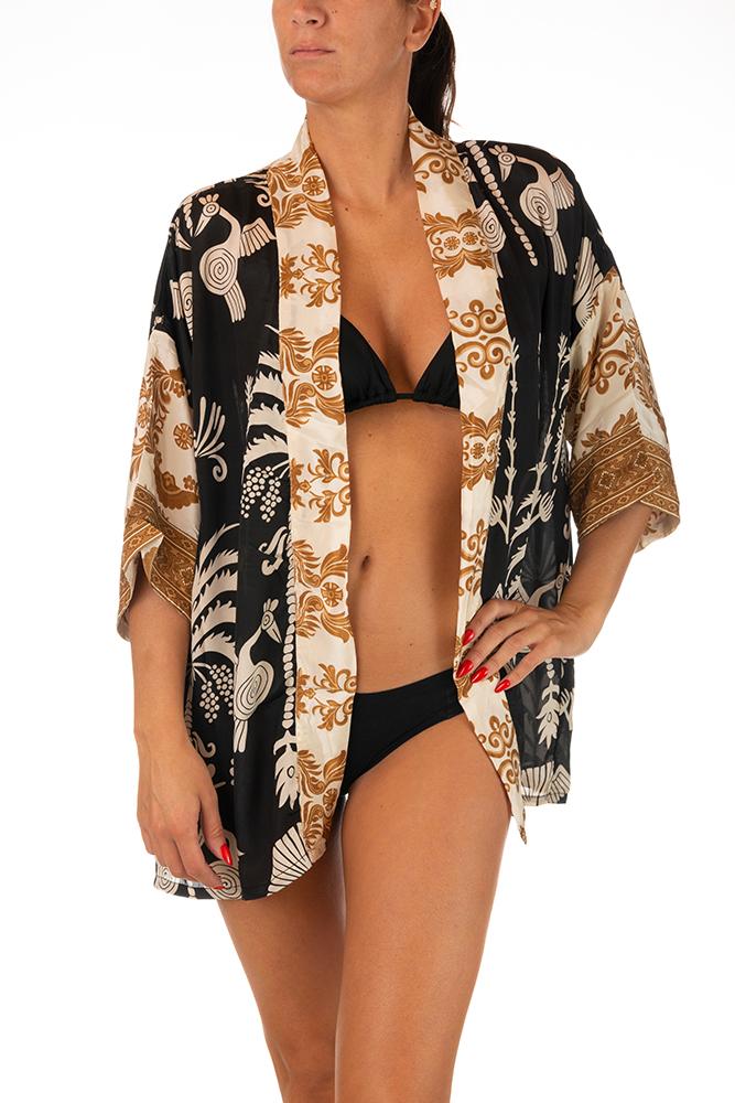 KAFTANO DONNA  NERO KL2208 302P PAHIESA 