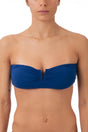 MIX REGGISENO FASCIA DONNA  BLU NAVY ADELE TRITONE BE BEACH 