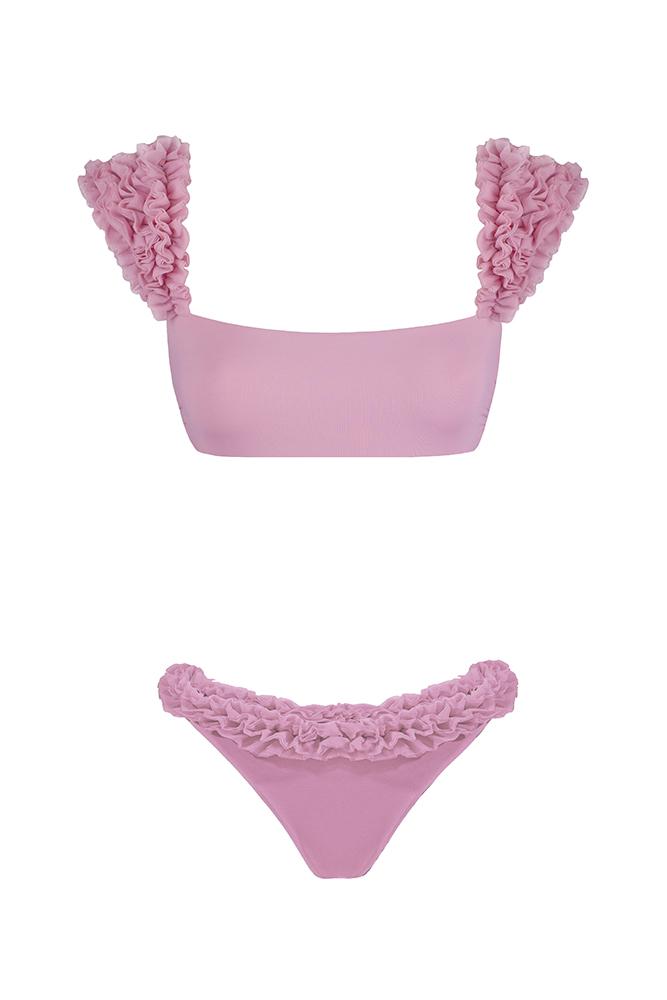BIKINI FASCIA BAMBINA  ROSA