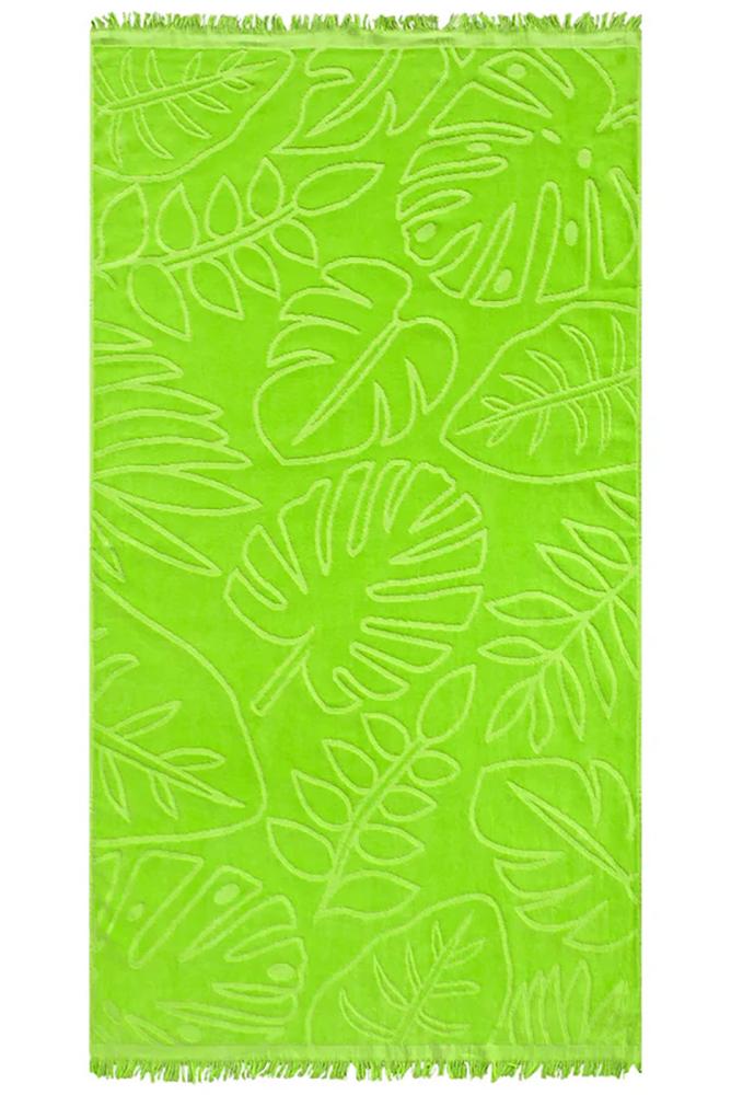 TELO MARE SPUGNA UNISEX  VERDE DANTELA KLANG COMPTOIR DE LA PLAGE 