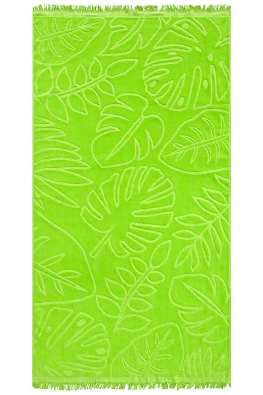 TELO MARE SPUGNA UNISEX  VERDE DANTELA KLANG COMPTOIR DE LA PLAGE 
