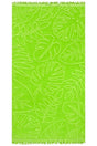TELO MARE SPUGNA UNISEX  VERDE DANTELA KLANG COMPTOIR DE LA PLAGE 