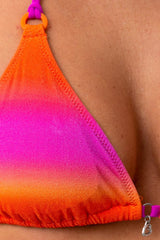 BIKINI TRIANGOLO DONNA  ARANCIO YERO MASSA CANDYCRUSH BANANA MOON 