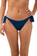 MIX SLIP Donna BE BEACH   slip con fiocchi Blu navy