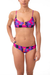 BIKINI BRASSIERE DONNA  VIOLA WBRA CALEIDOPURPLE TOOCO 