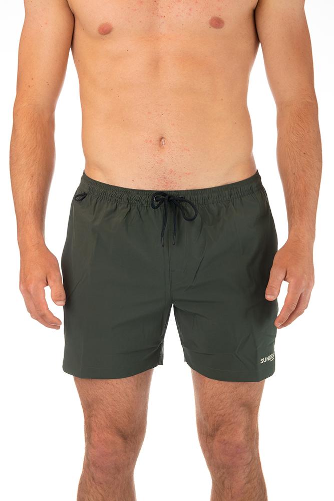 BOXER MOLLA UOMO  VERDE M909 55101 SUNDEK 