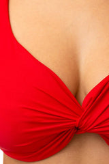 BIKINI FERRETTO DONNA  ROSSO A175-07 80 BERNE' MABEL 