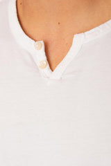 MAGLIA T-SHIRT UOMO  BIANCO LESTERJSO C24 BIANCO IMPURE 