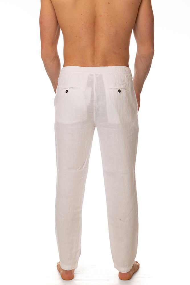 PANTALONE UOMO  BIANCO CHINOPORTOFINO BIANCO ROY ROGER'S 