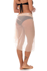 PAREO DONNA  AVORIO TULLYBIG 3053 AVORIO BE BEACH 