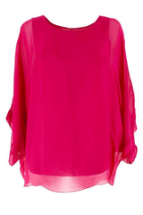 MAGLIA DONNA  CICLAMINO BLUSA LUX CICLAMINO KARAKORUM 