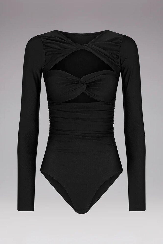 TOP DONNA  NERO FW23-0043 BK FXXK 