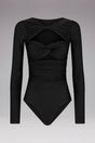 TOP DONNA  NERO FW23-0043 BK FXXK 