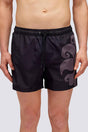 BOXER Uomo SUNDEK con elastico  CORTO Nero