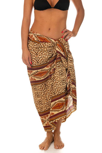 PAREO DONNA  ANIMALIER SCARFPRINT MACULA PAHIESA 