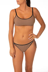 BIKINI BRASSIERE DONNA  TORTORA A5542F V2 TORTORA LUISA MARIA LUGLI 
