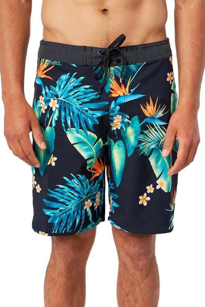 BOXER Uomo RIP CURL senza elastico  LUNGO Nero