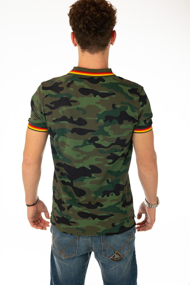 MAGLIA T-SHIRT UOMO  MILITARE