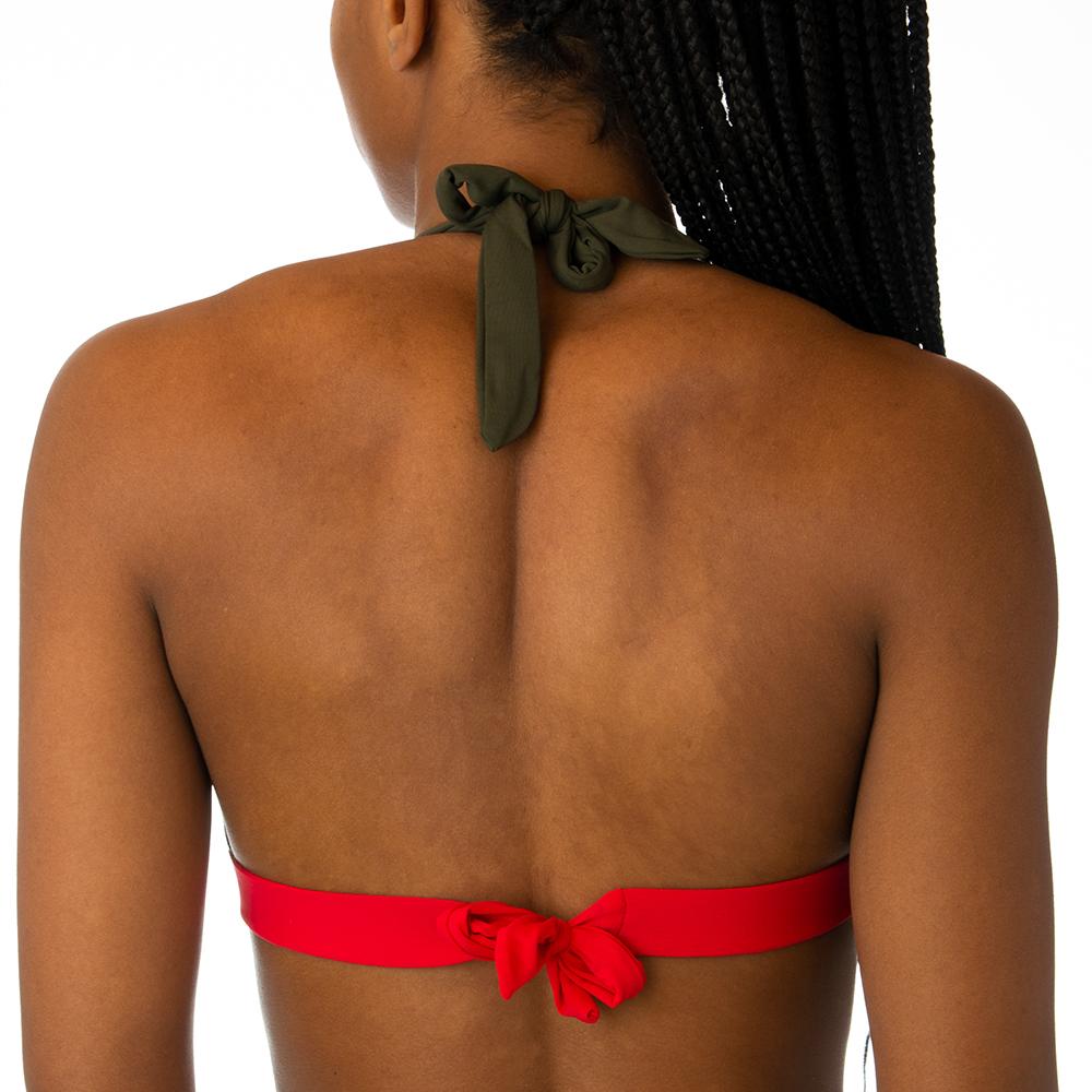 MIX REGGISENO Donna BE BEACH TRIANGOLO   Militare