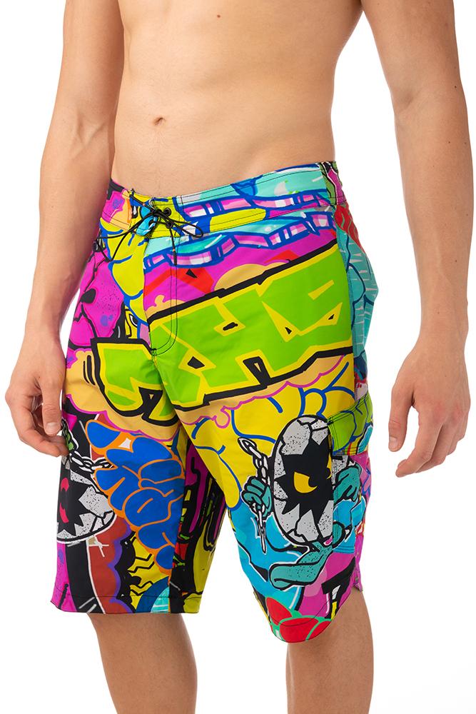 BOXER Uomo RRD senza elastico  LUNGO Giallo