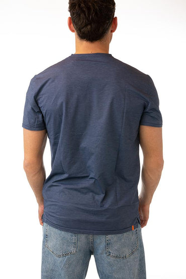 MAGLIA T-SHIRT UOMO  AZZURRO 24215 63 RRD 