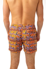 BOXER MOLLA UOMO  ARANCIO