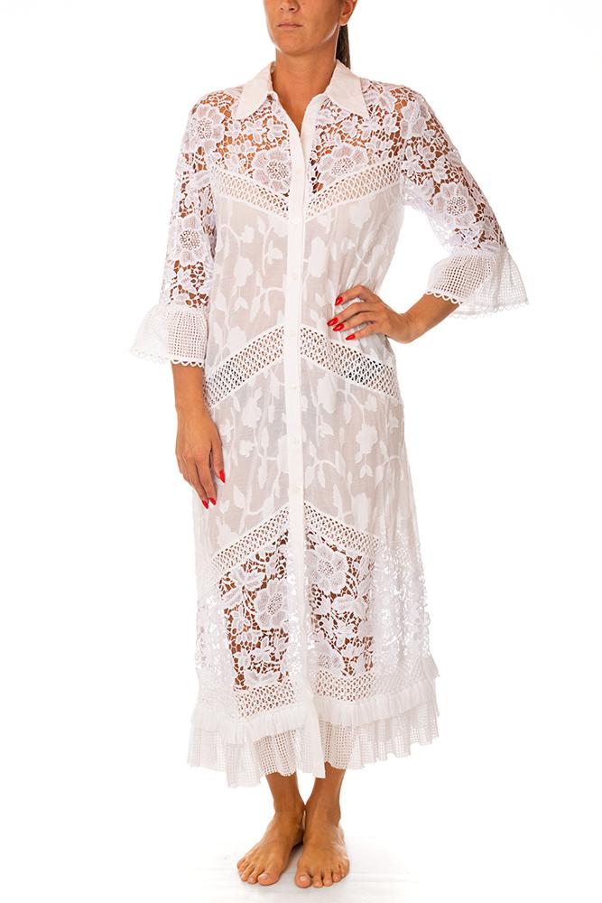 RAFFAELA D'ANGELO SS18CM38BIANCO