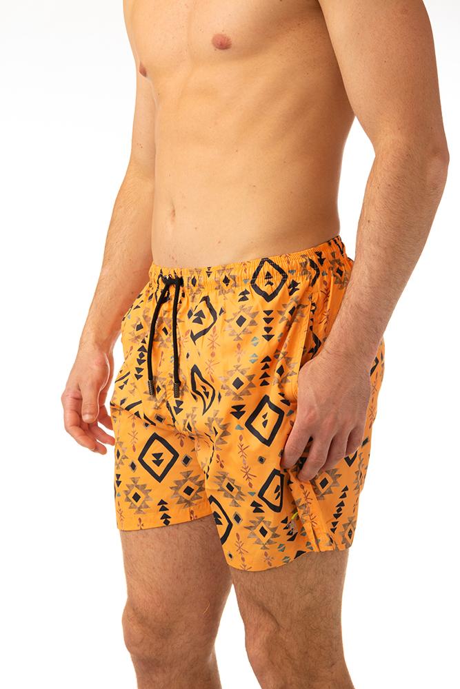 BOXER MOLLA UOMO  ARANCIO CLASSIC UXMALOCHER TOOCO 
