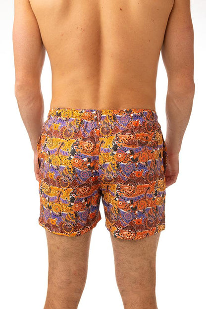 BOXER MOLLA UOMO  ARANCIO FK24-2030 X04 FXXK 