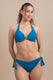 BIKINI Donna RAGGIANTI COPPA PREFORMATA  slip regolare Oceano/senape