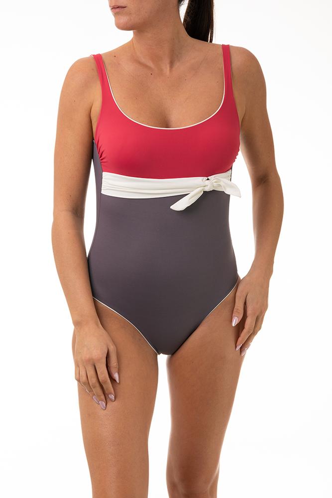 INTERO  IMBOTTITO DONNA  ROSSO A2524 CACHEMIRE LUISA MARIA LUGLI 