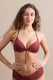MIX REGGISENO Donna MARINA ABAGNALE COPPA PREFORMATA   Cioccolato